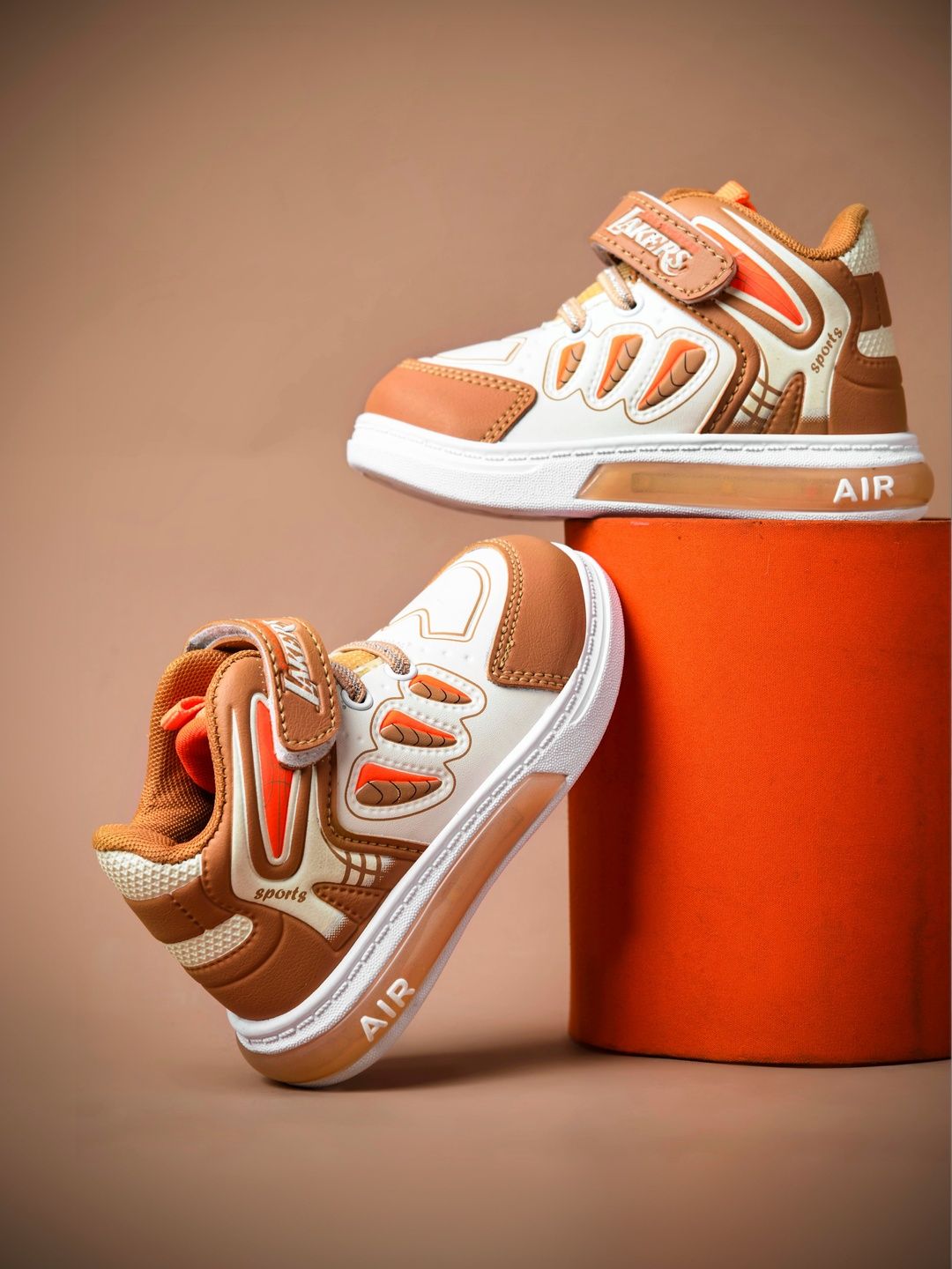 KATS Boys Colourblocked Velcro Everyday Sneakers-picture-2