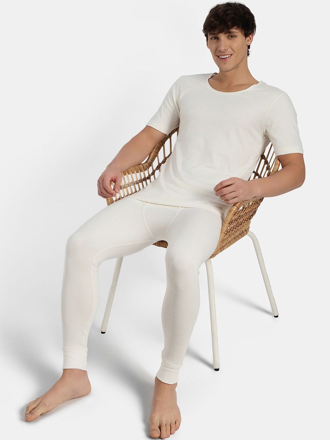 Jockey Super Combed Cotton Brushed Fabric Thermal Undershirt with StayWarm Technology-2402-picture-37