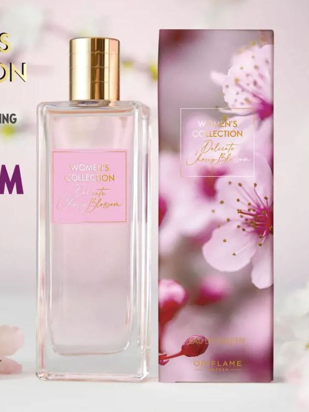 Oriflame Women Collection Delicate Cherry Blossom Long Lasting Eau De Toilette - 50 ml-image-11