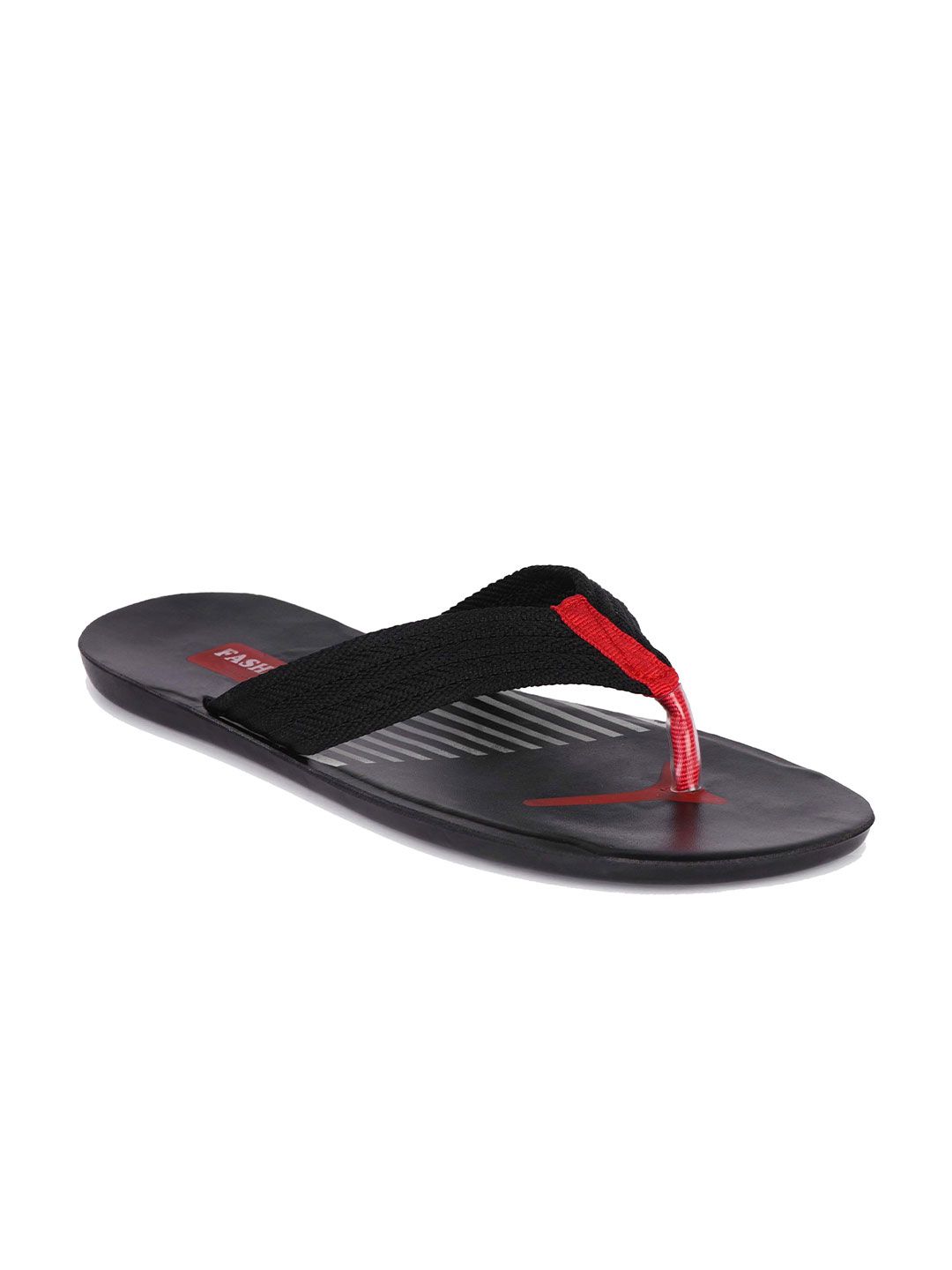 DRACKFOOT Men Striped Thong Flip-Flops-image-17