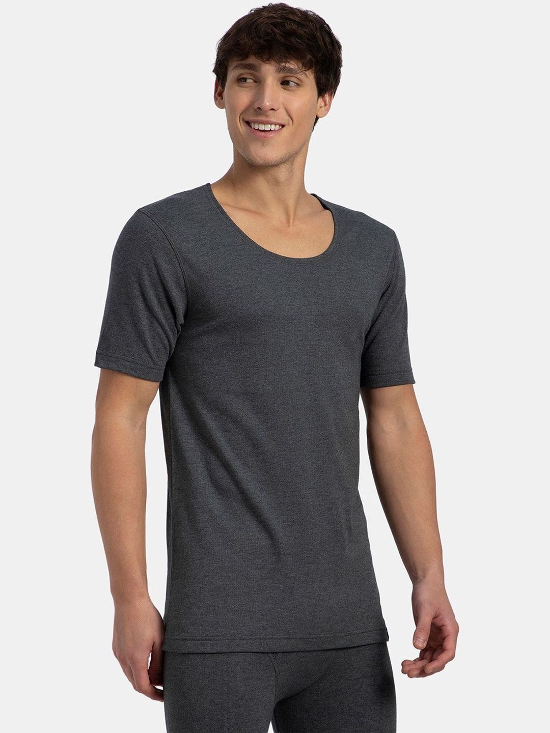 Jockey Super Combed Cotton Brushed Fabric Thermal Undershirt with StayWarm Technology-2402-picture-36