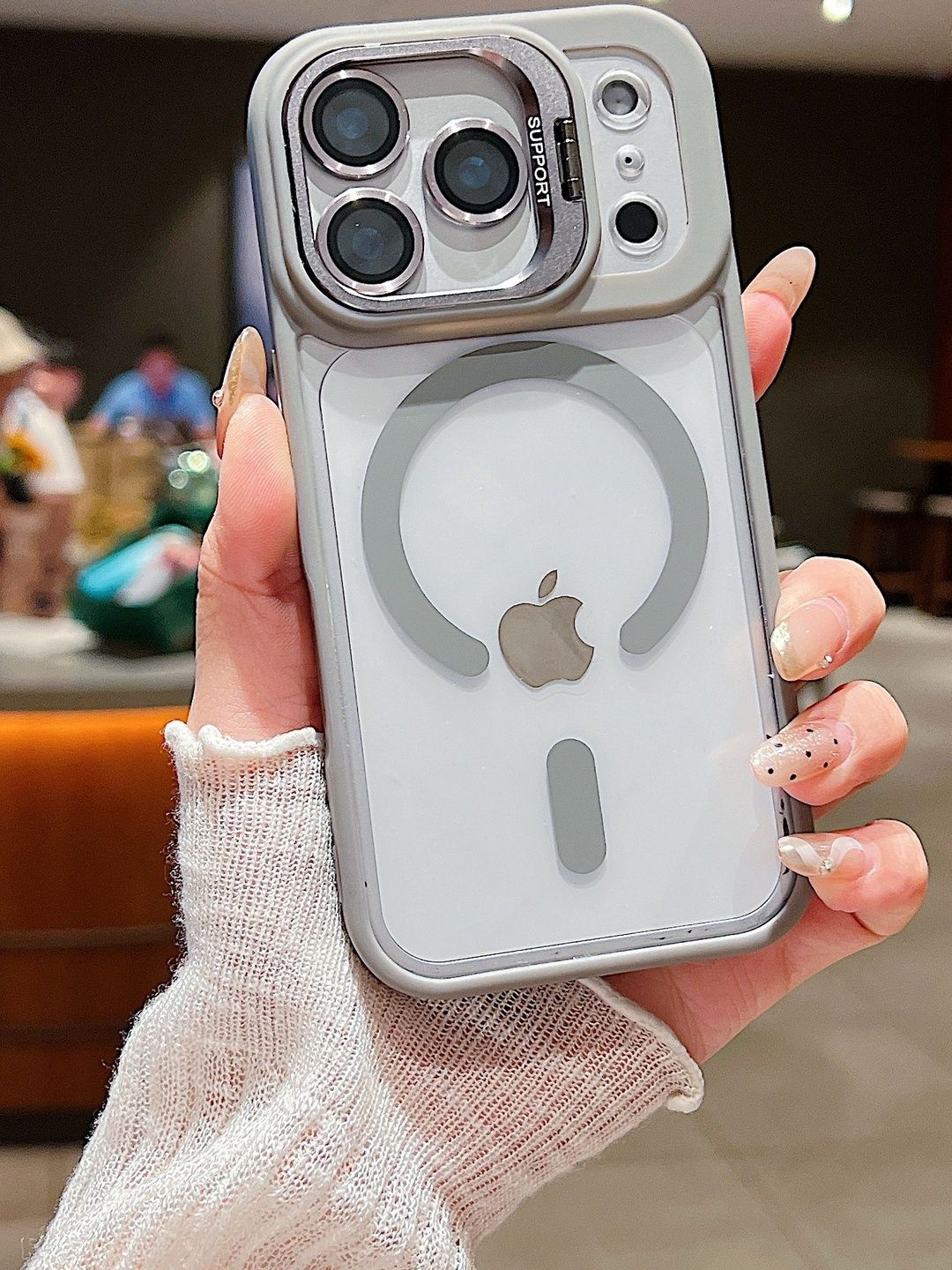Luxury Kase Solid Printed iPhone 17 Pro Max Back Case Mobile Accessories-picture-10