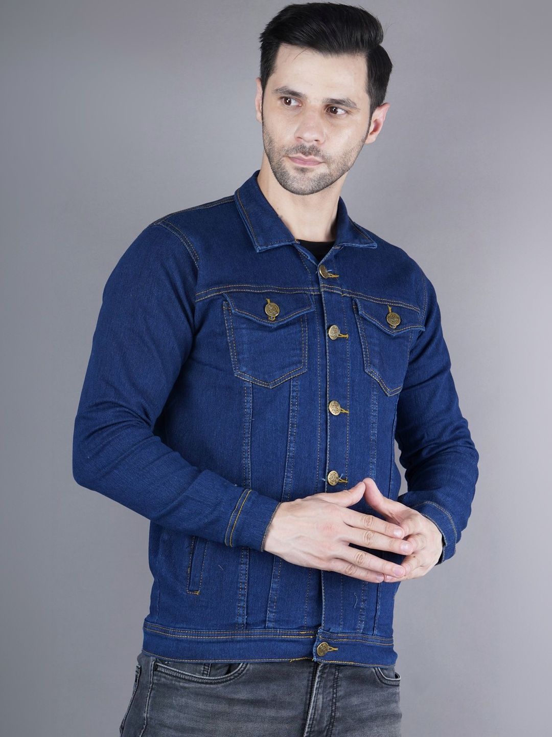 SZN Men Outdoor Denim Jacket-picture-43