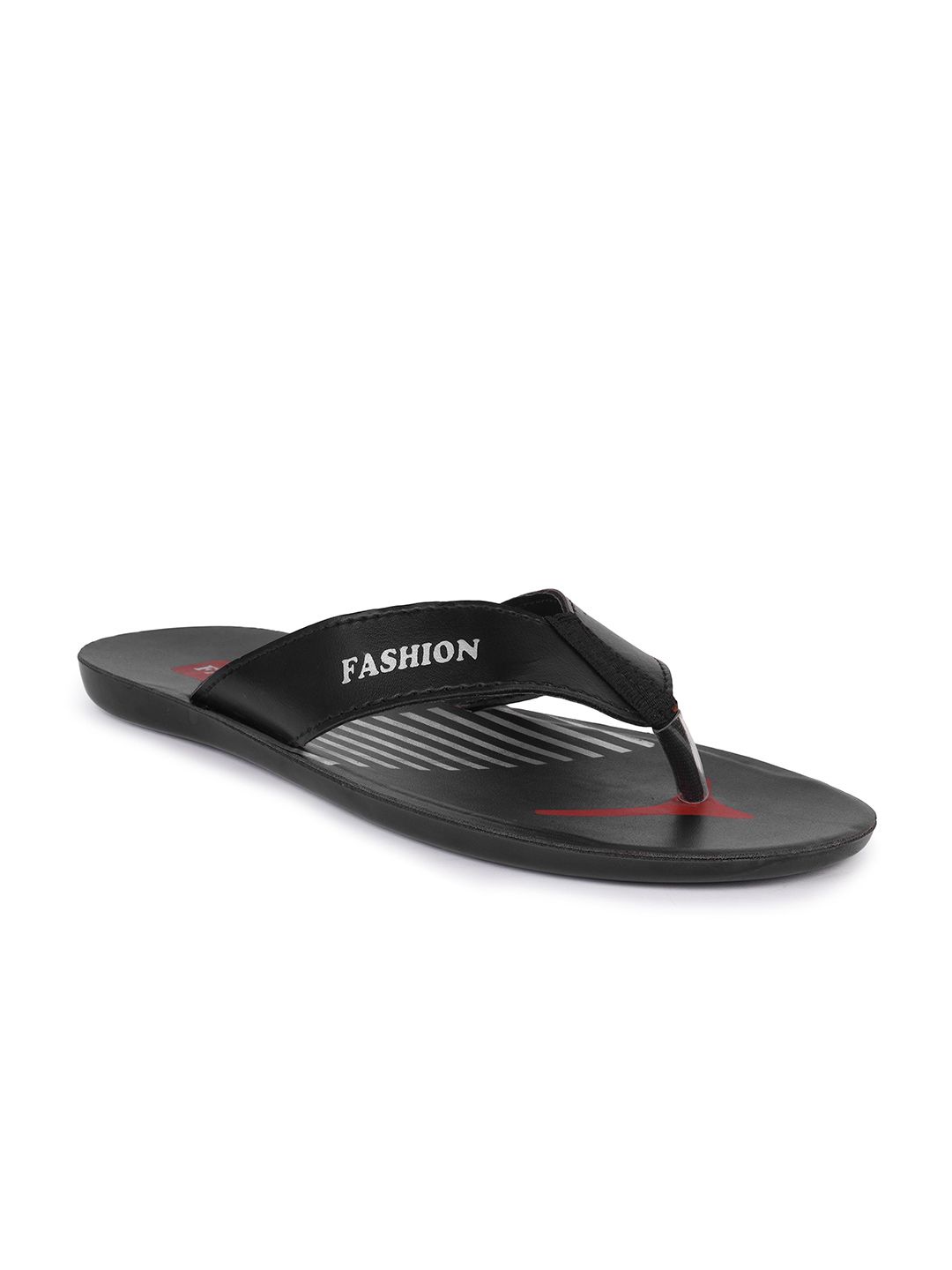 PENNEN Men Striped Thong Flip-Flops-image-31