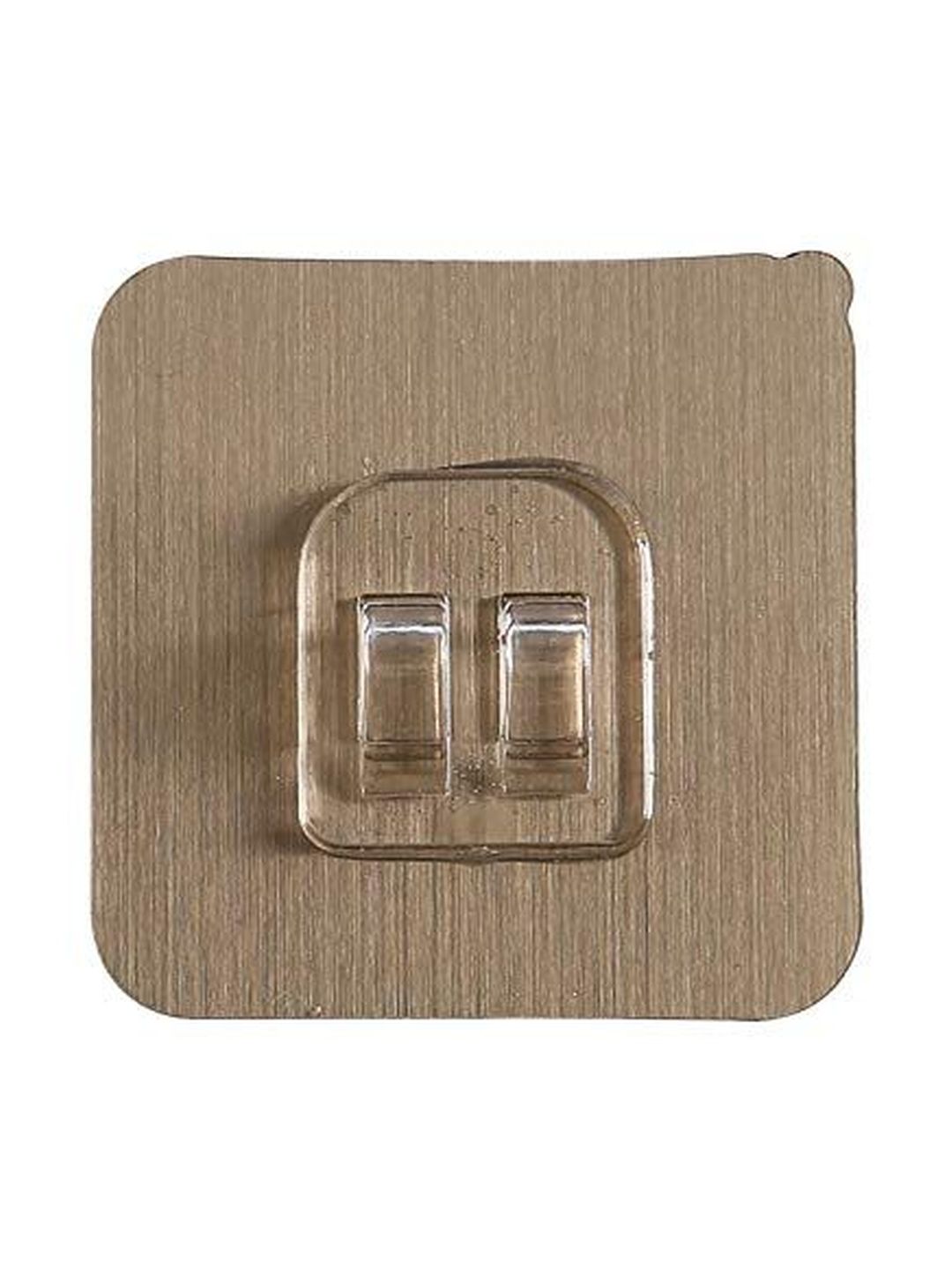 AUGEN Transparent & Beige 5 Pieces Water-Proof Self-Adhesive Wall Hooks-picture-25