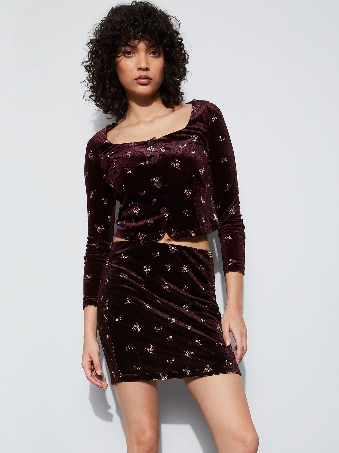 Ginger by Lifestyle Floral Print Crop Top-picture-17