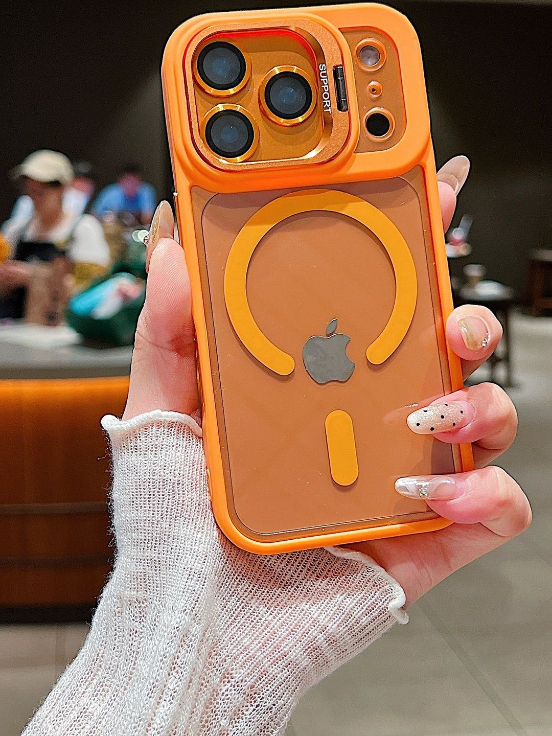 Luxury Kase Solid Printed iPhone 17 Pro Back Case Mobile Accessories-picture-21