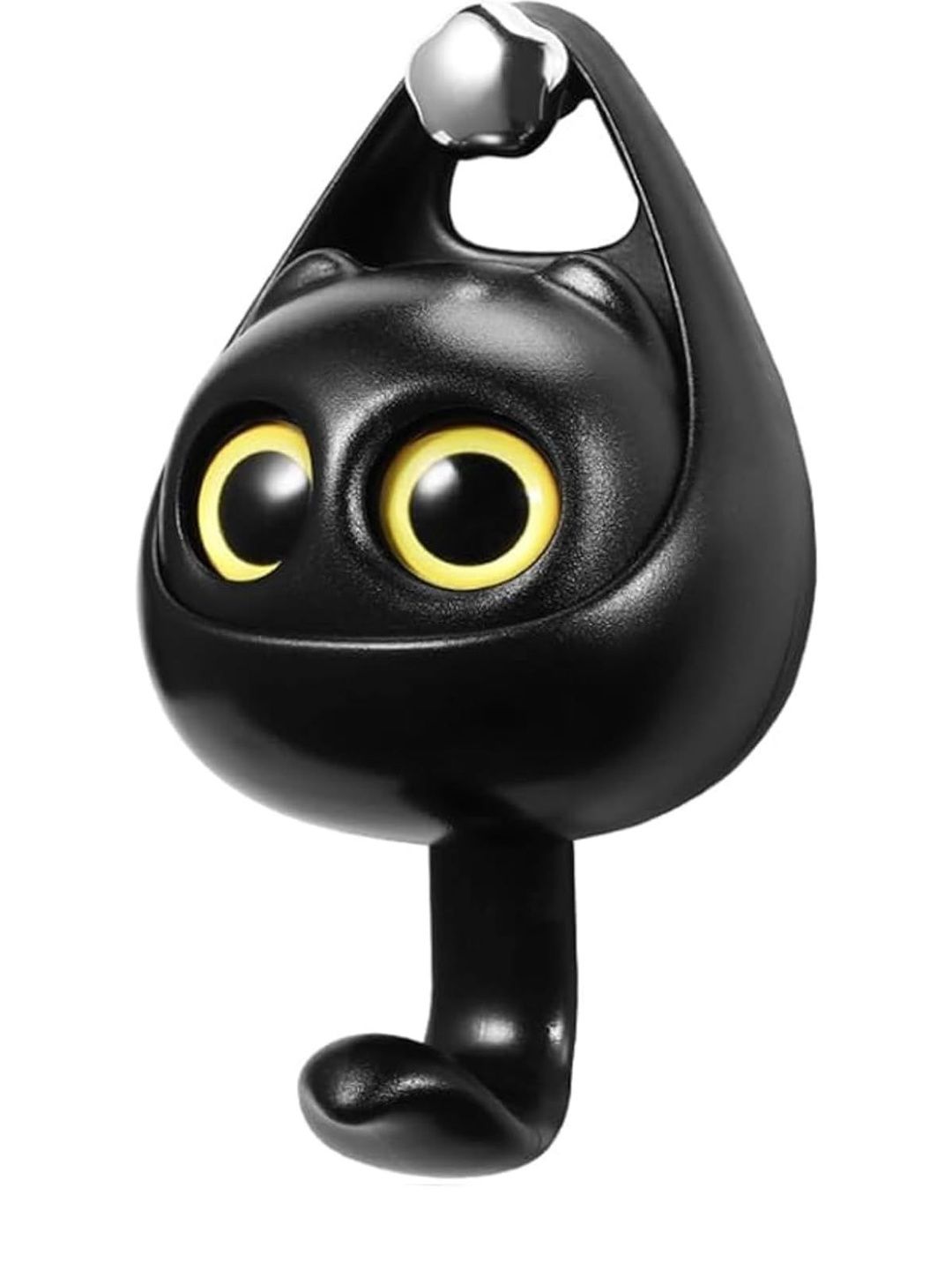AUGEN Black & Yellow Wink Cat Adhesive Wall Hook-picture-27