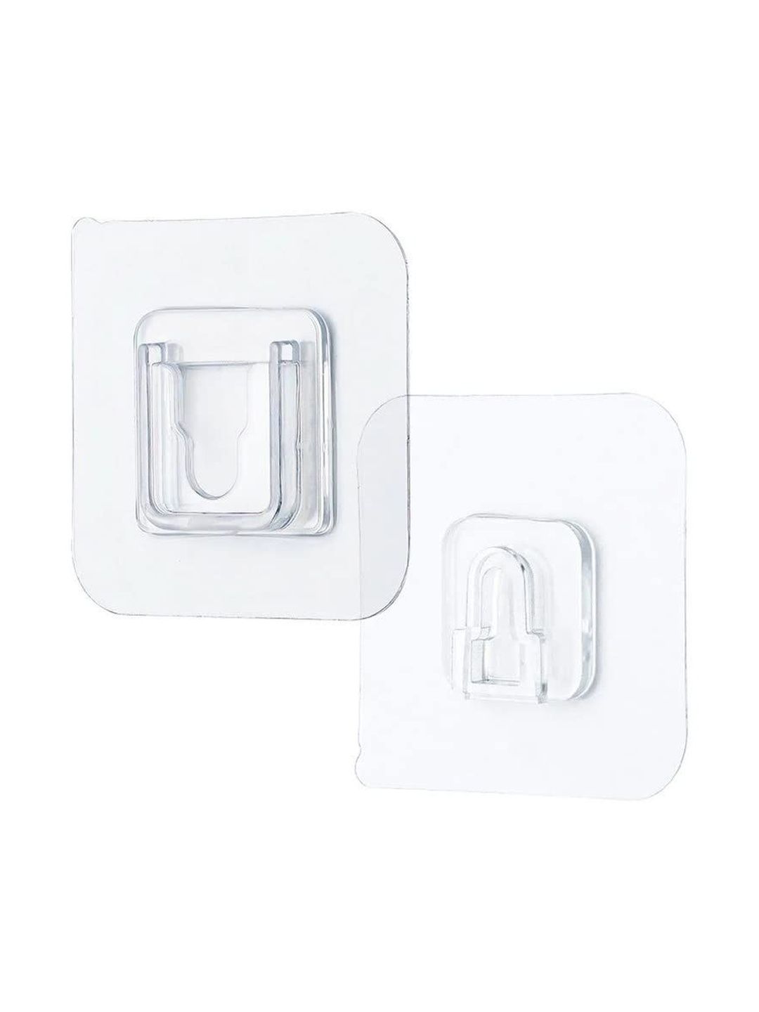 AUGEN Transparent 5 Pieces Water-Proof Self-Adhesive Wall Hooks-picture-32