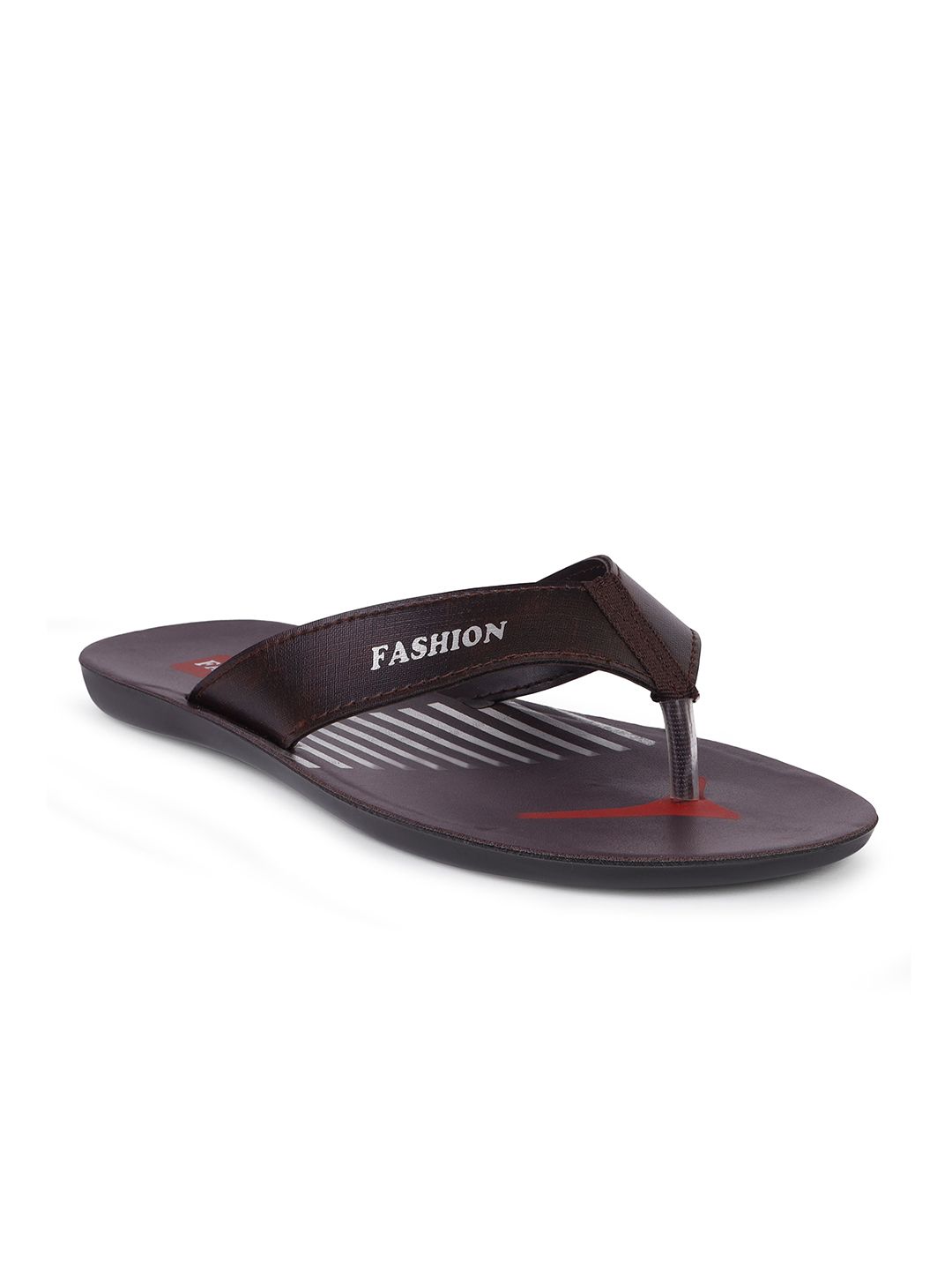 DRACKFOOT Men Striped Thong Flip-Flops-picture-19