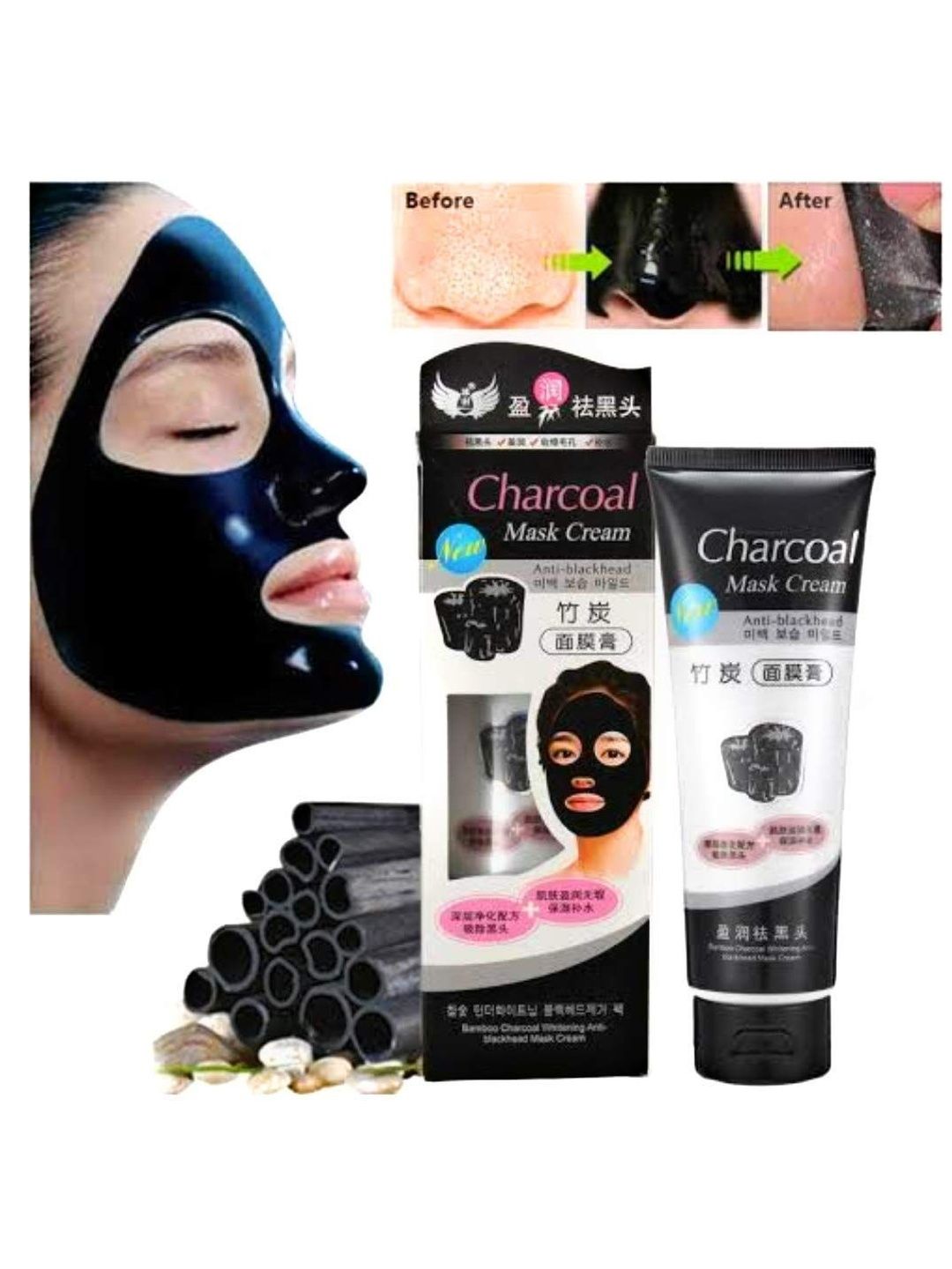 Elecsera Charcoal Purifying Peel Off Mask- 130 ml-picture-40