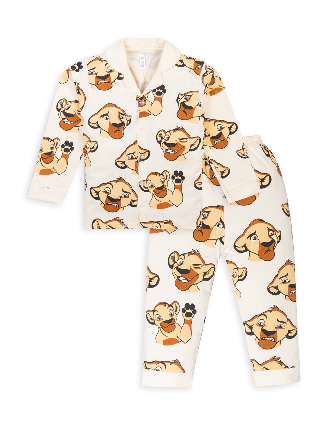 THE TORN Unisex Kids Printed Night suit-picture-35