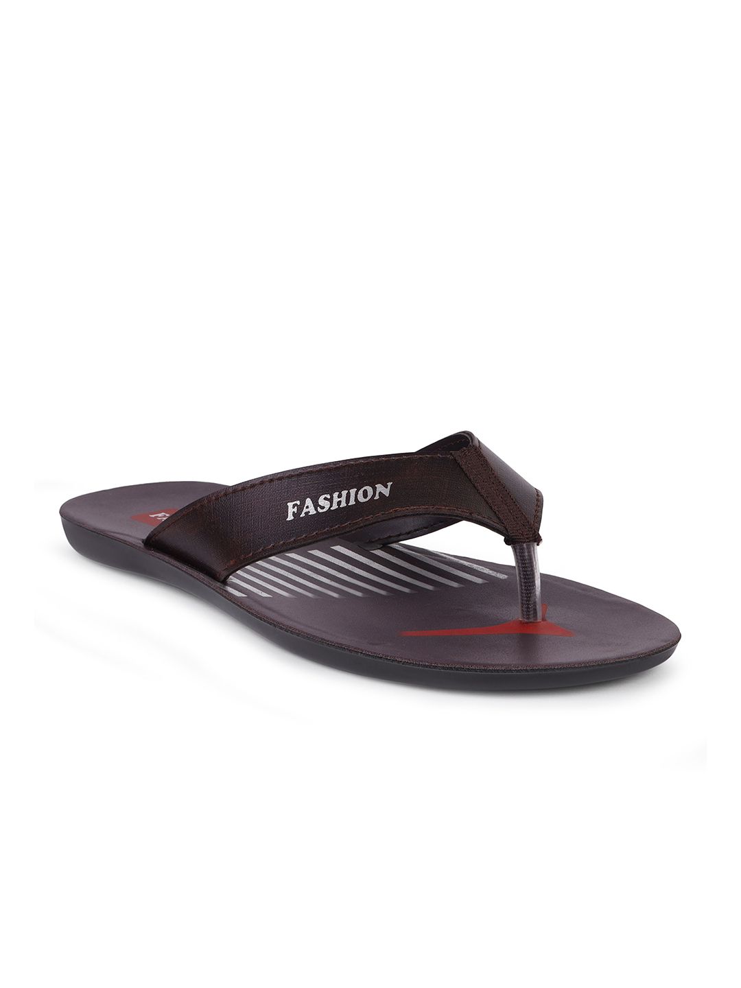 DRACKFOOT Men Striped Thong Flip-Flops-picture-21