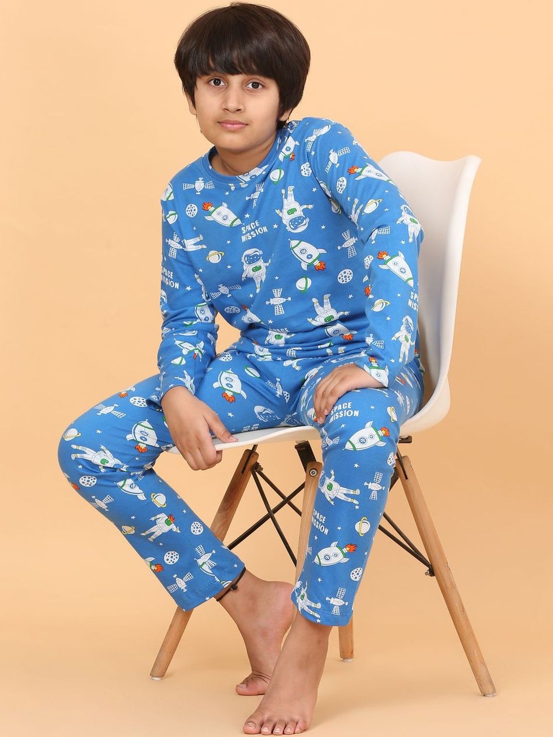 Ninos Dreams Boys Printed Night suit