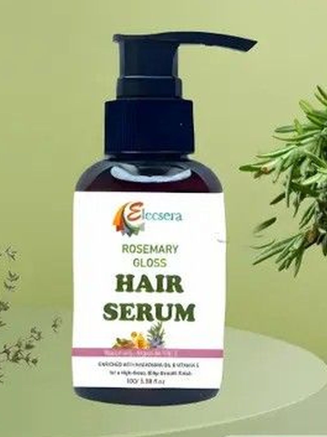 Elecsera Rosemary Gloss Hair Serum- 100 ml-picture-7