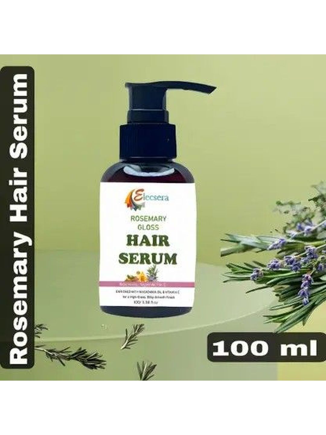Elecsera Rosemary Gloss Hair Serum- 100 ml-picture-6