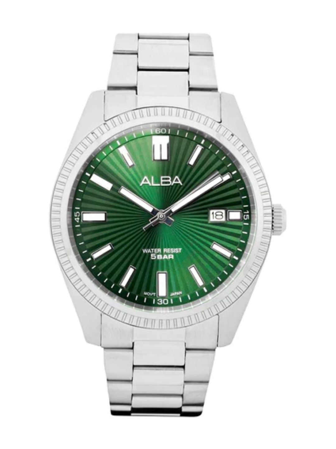 Alba Men Dial & Stainless Steel Straps Analogue Date Aperture Watch AS9S67X1-picture-25