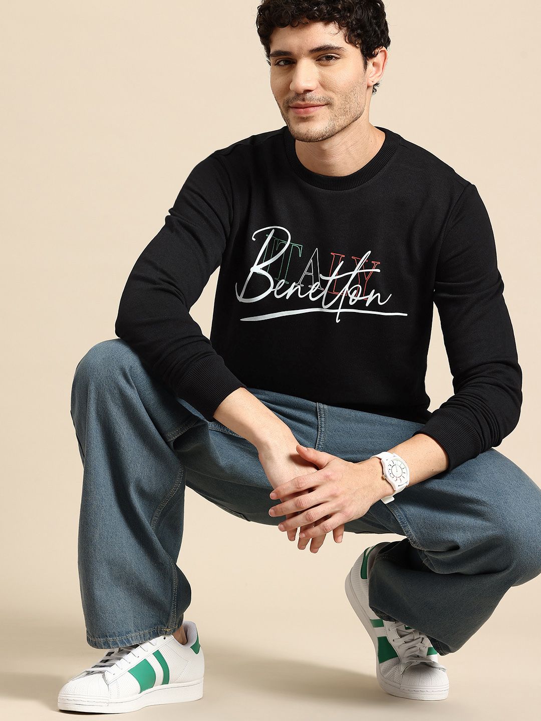 United Colors of Benetton Graphic Printed Sweatshirt-picture-40