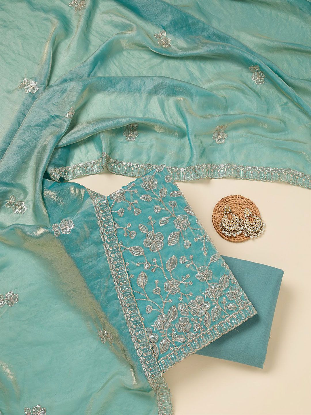 Koskii Unstitched Dress Material