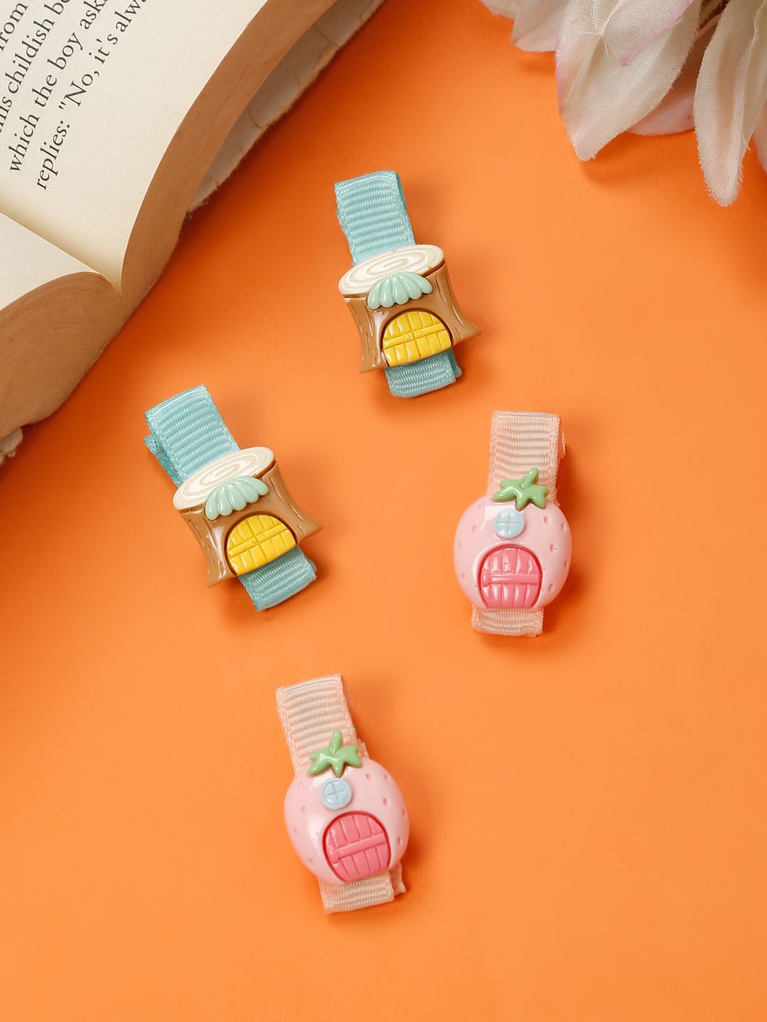 Stoln Girls Set of 4 Alligator Hair Clip-picture-23