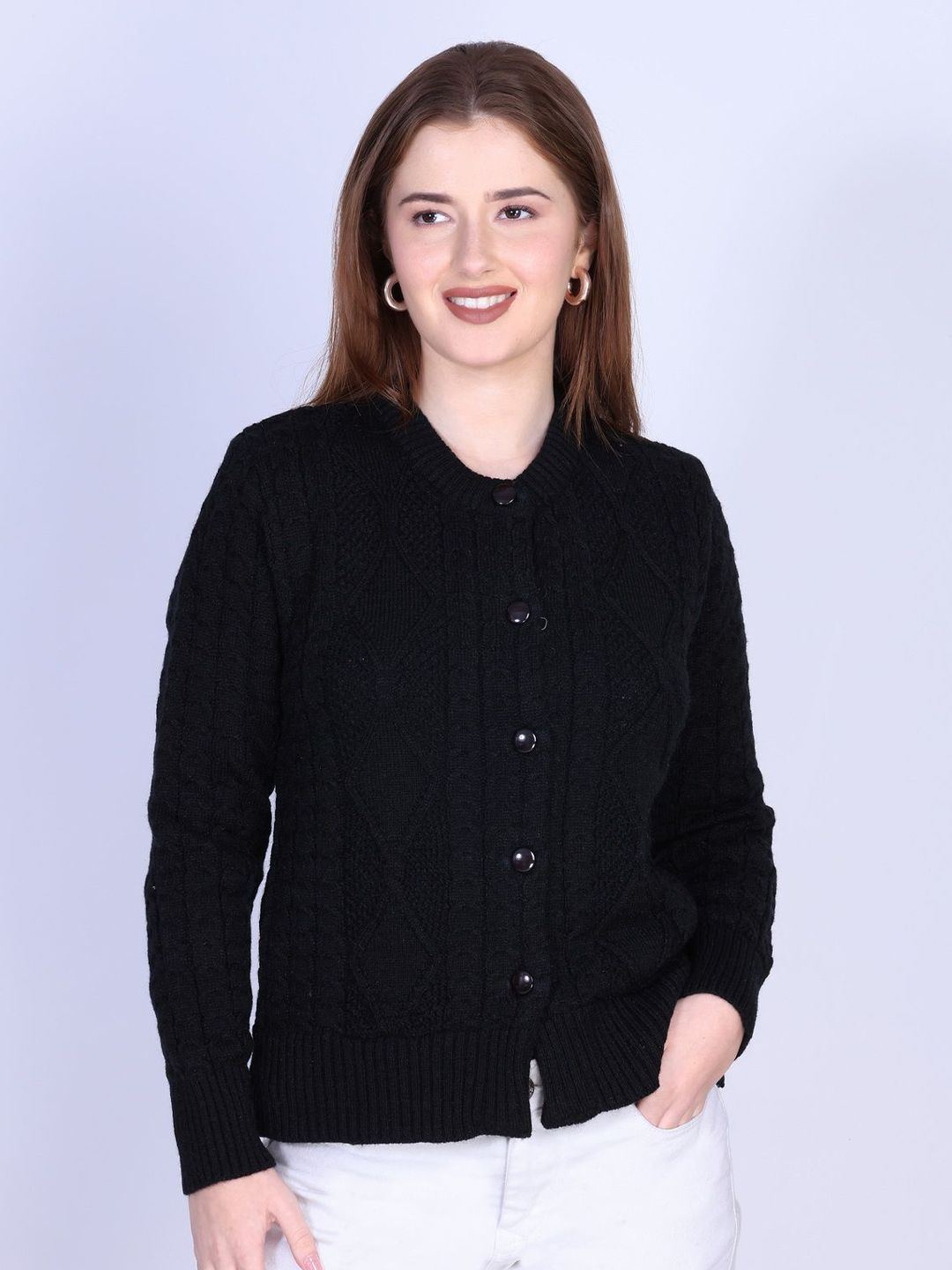 DressBerry Women Cable Knit Cardigan-picture-21