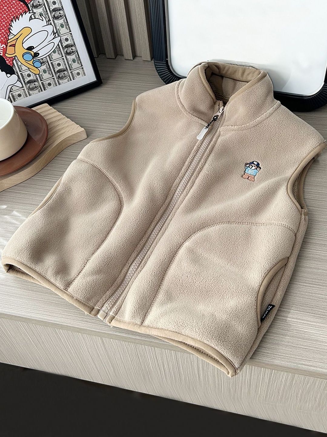 FOREVER FRIDAY Boys Sleeveless Tailored Jacket-picture-54