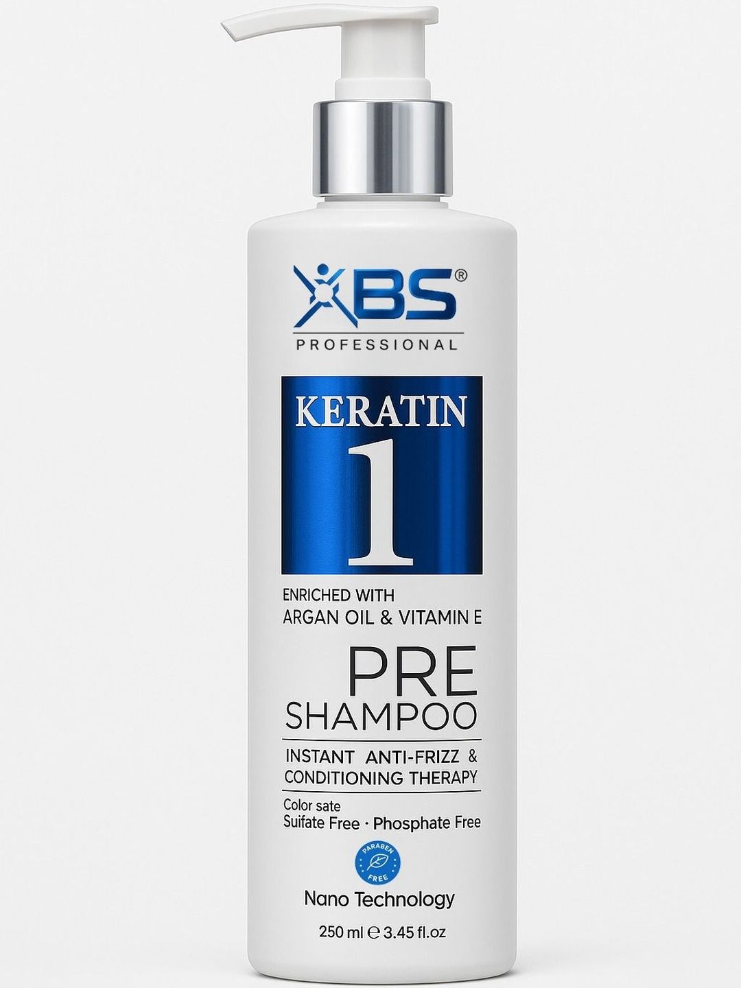 XBS Keratin Pre Shampoo With Argan Oil & Vitamin E - 250 ml-picture-29