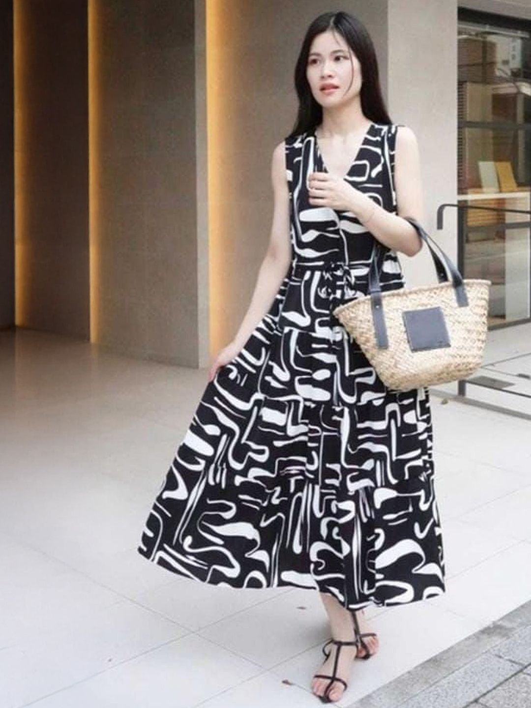 NWH Print Maxi Dress-picture-41