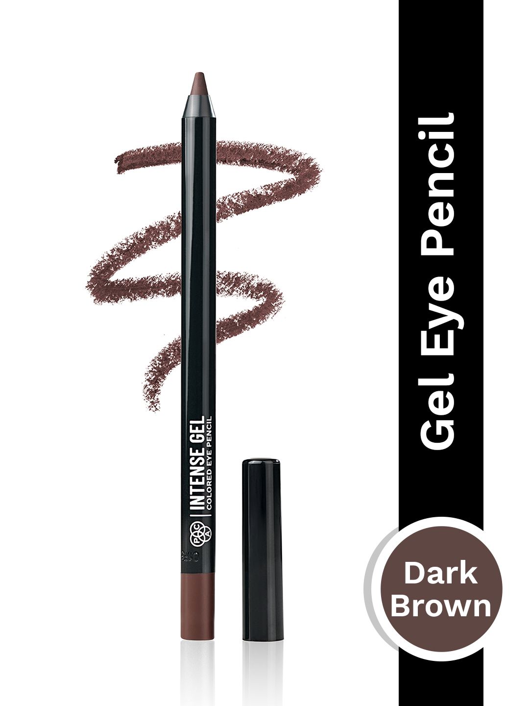 PAC Intense Gel Colored Eye Pencil - Dark Brown-picture-13