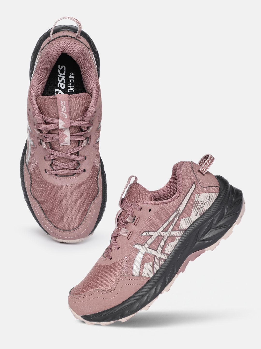 ASICS Women Woven Design Gel-Venture 10 Trail Running Shoes-picture-15