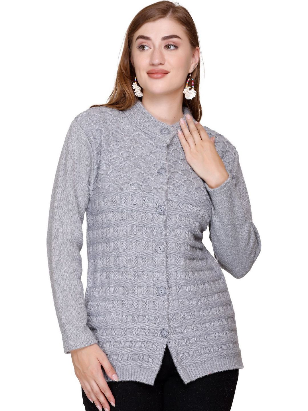 BIWU Women Woollen Cardigan-picture-46