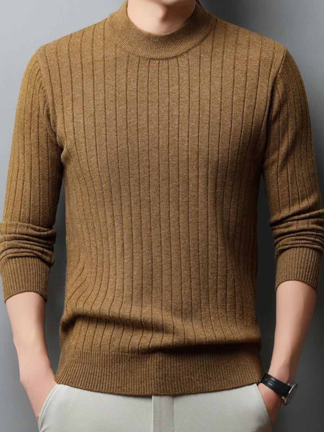StyleCast x Revolte Striped Round Neck Long Sleeves Pullover-picture-41