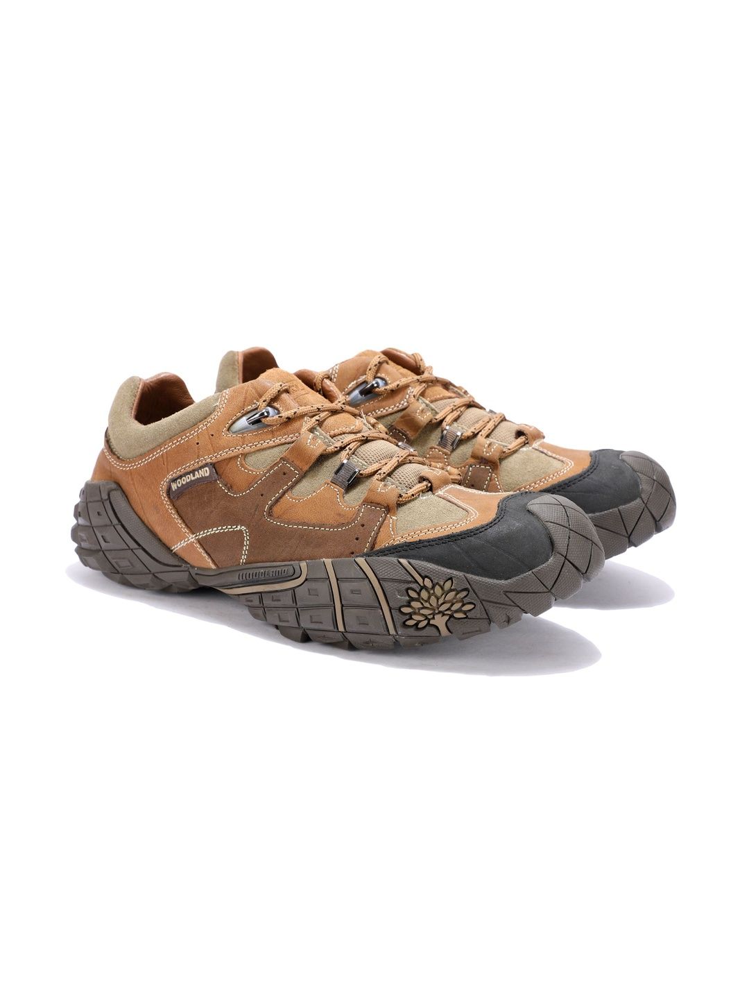 Woodland Men Colourblocked Nubuck Sneakers-picture-20