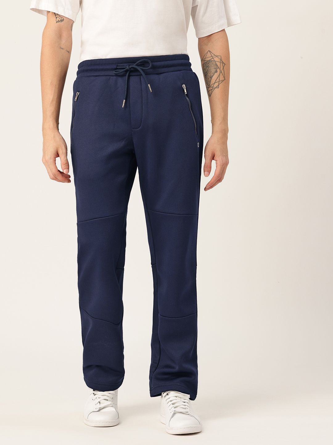 Monte Carlo Men Mid-Rise Track Pants With Paneled Detail-picture-22