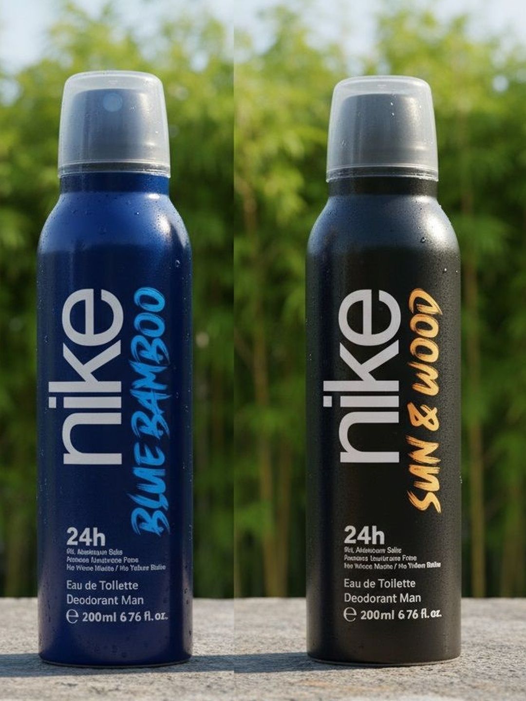 Nike Fragrances Men Set Of 2 Blue Bamboo & Sun & Wood EDT Deodorant- 200 ml Each-image-30