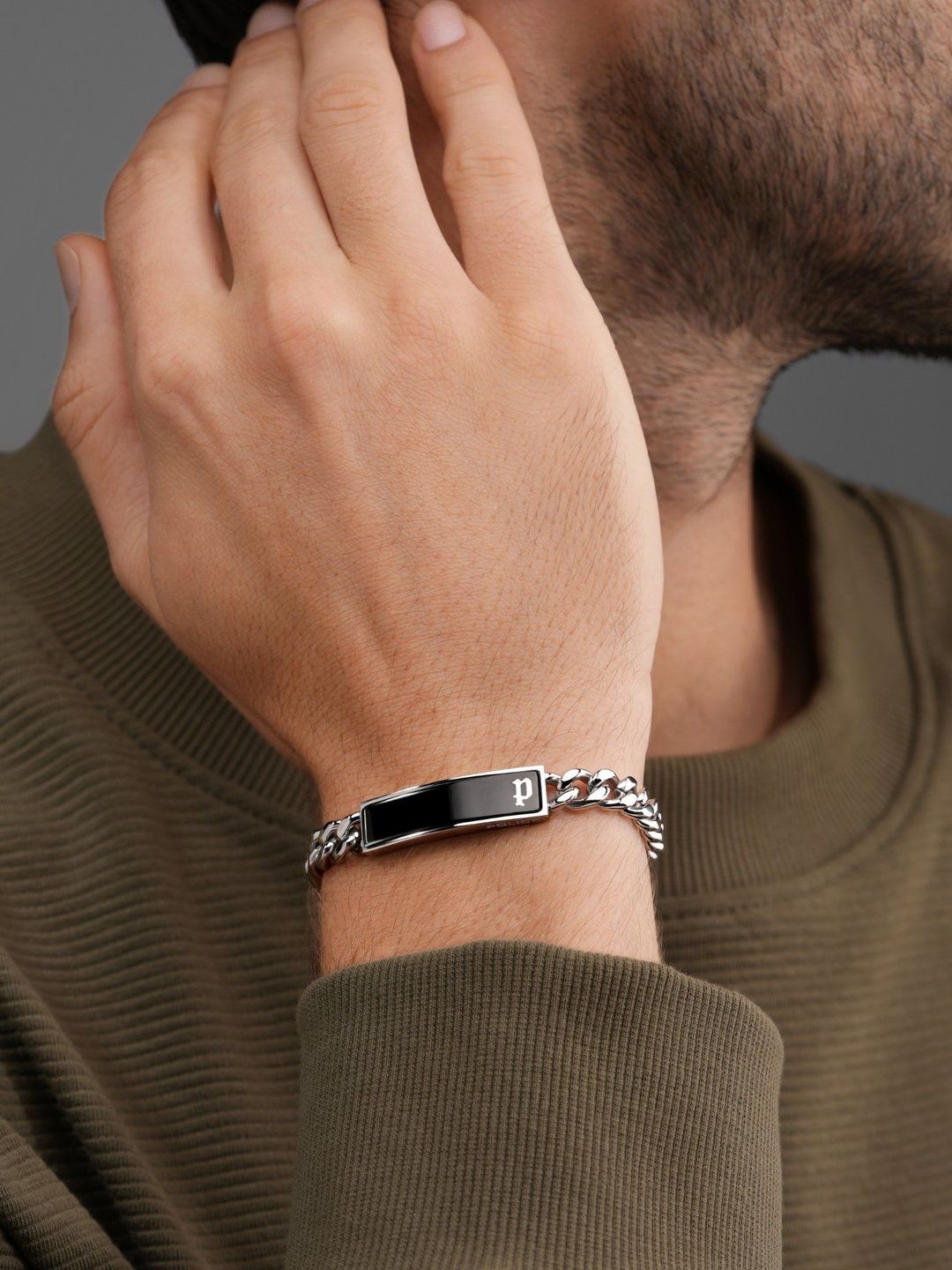 Police Unisex Link Bracelet-image-8