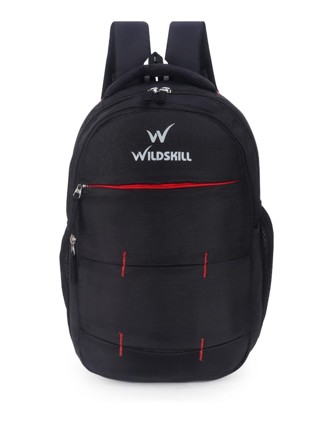 WILDSKILL Unisex Brand Logo Backpack with Compression Straps-picture-23