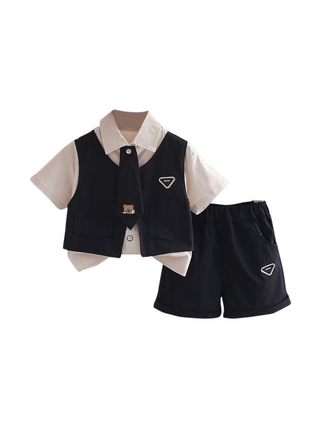 StyleCast x Revolte Boys Shirt Collar Shirt With Shorts-picture-31