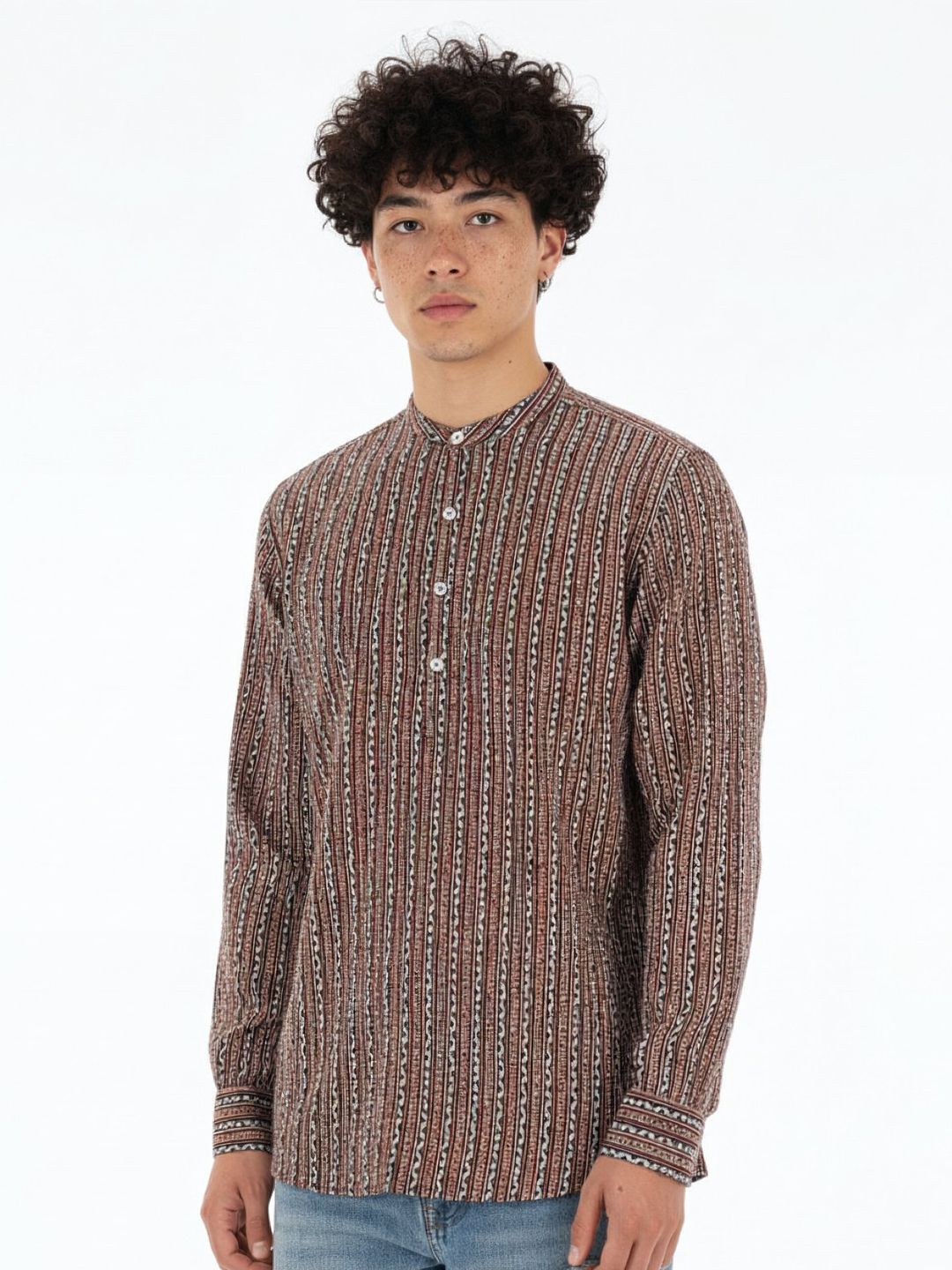 Anouk Rustic Ethnic Motifs Printed Straight Kurta-picture-37