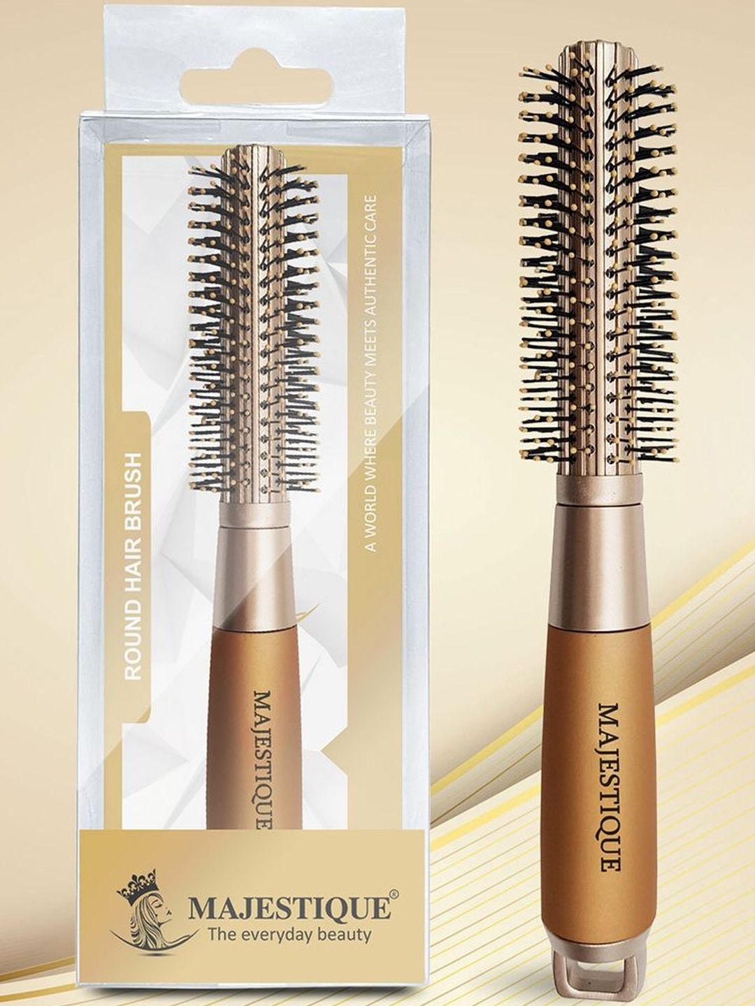 MAJESTIQUE Round Hair Brush For Blow Drying-picture-3