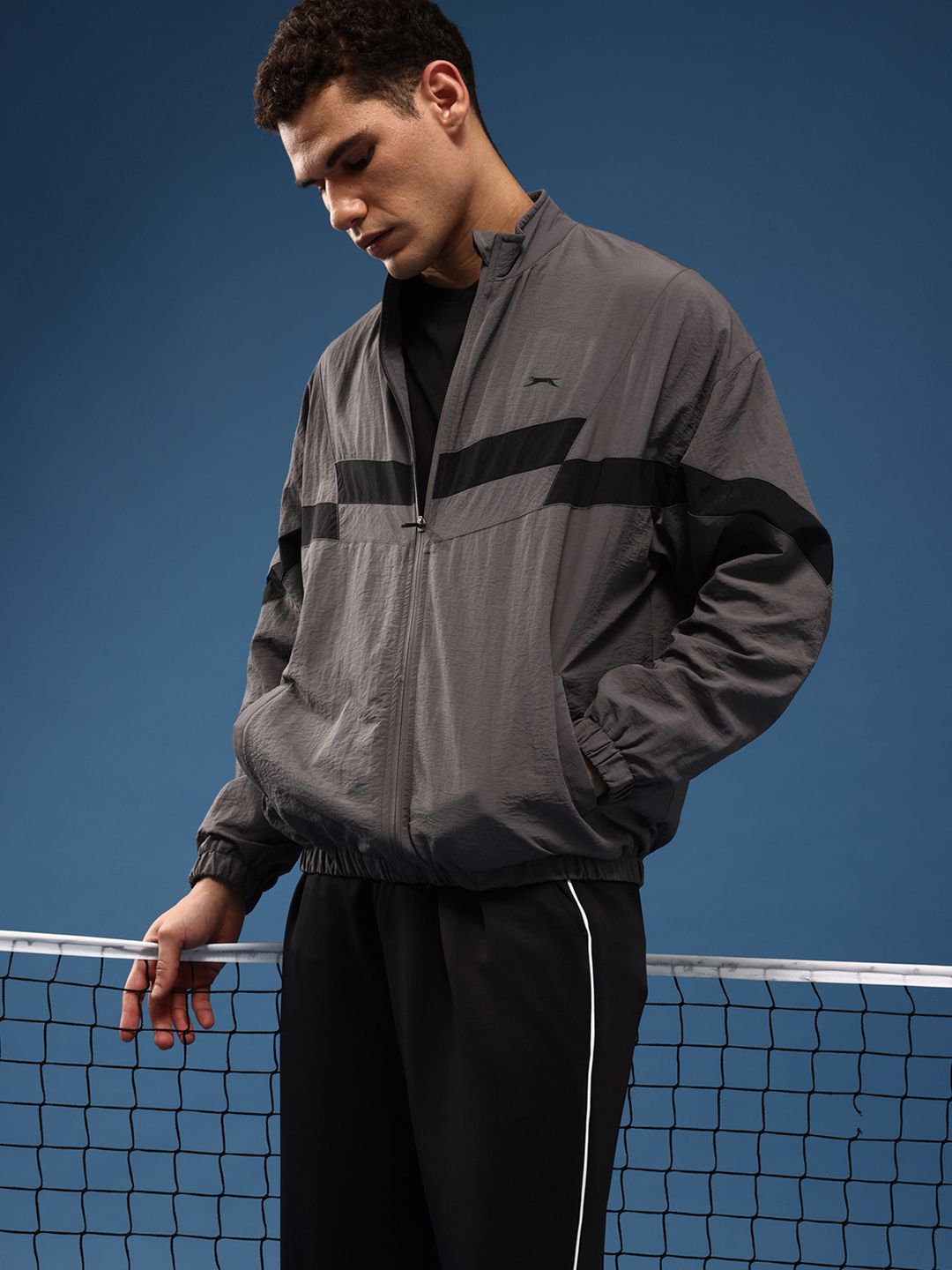 Slazenger Colourblocked Outdoor Sporty Jacket