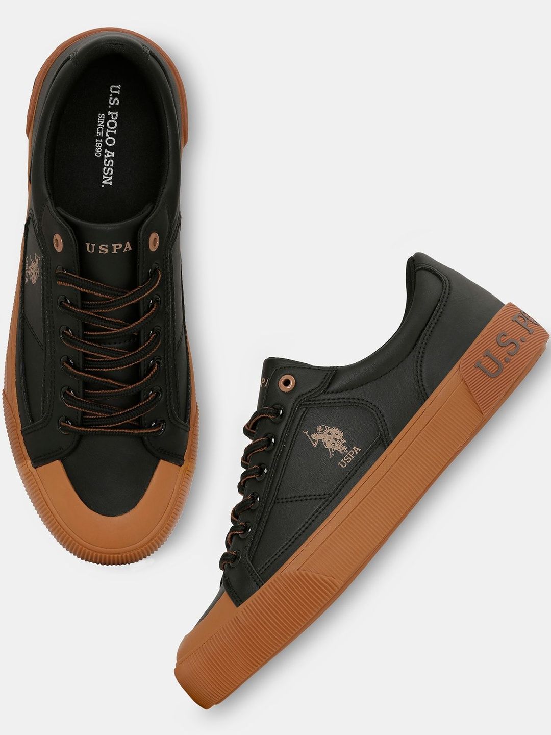 U.S. Polo Assn. Men PU Sneakers-picture-44