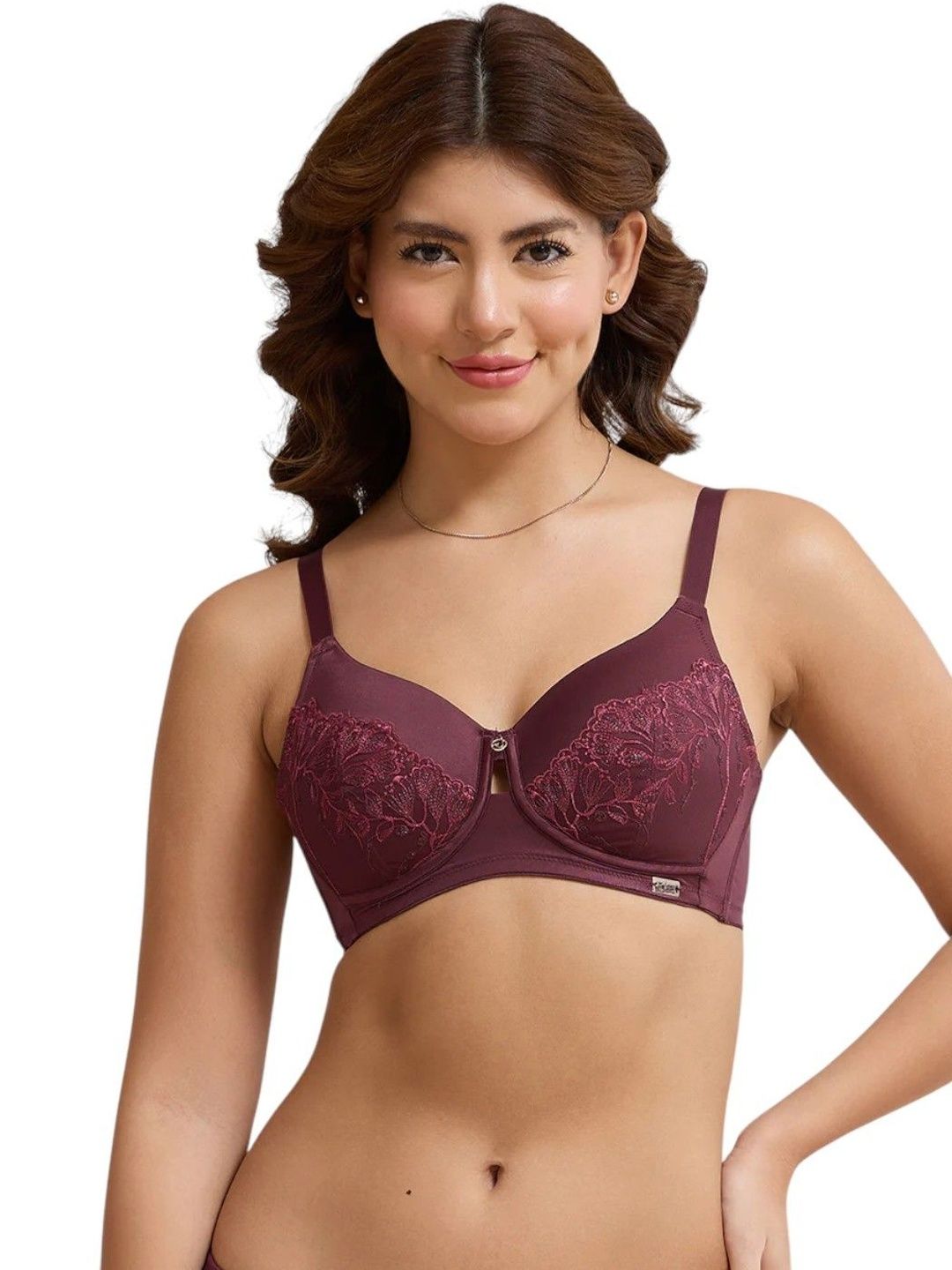 Amante Floral Bra Full Coverage Lightly Padded-picture-54