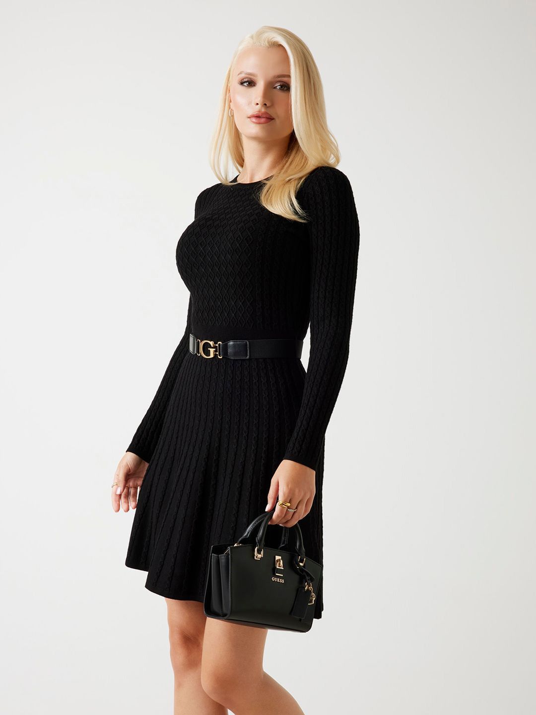GUESS Fit & Flare Dress-picture-37