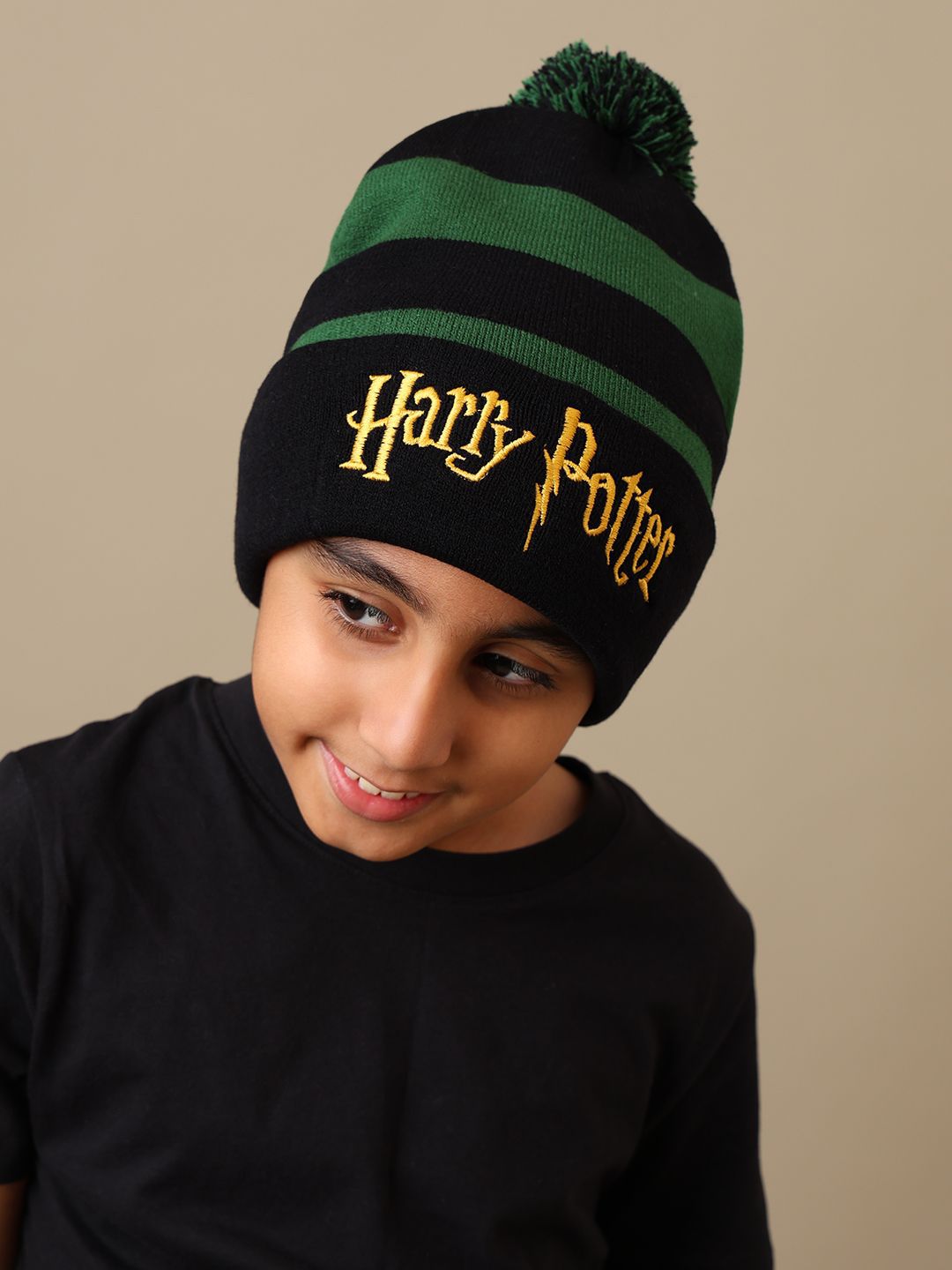 Kids Ville Boys Harry Potter Printed Acrylic Beanie-picture-15