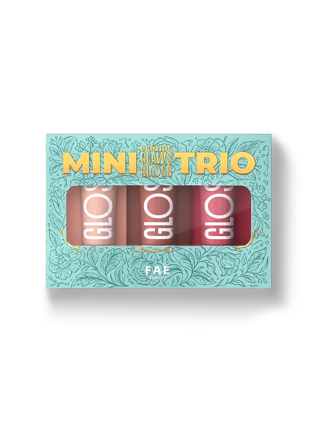 FAE BEAUTY Set Of 3 Mini Peptide Lip Gloss 5 ml Each - Stunning- Slaying & Popping-picture-39