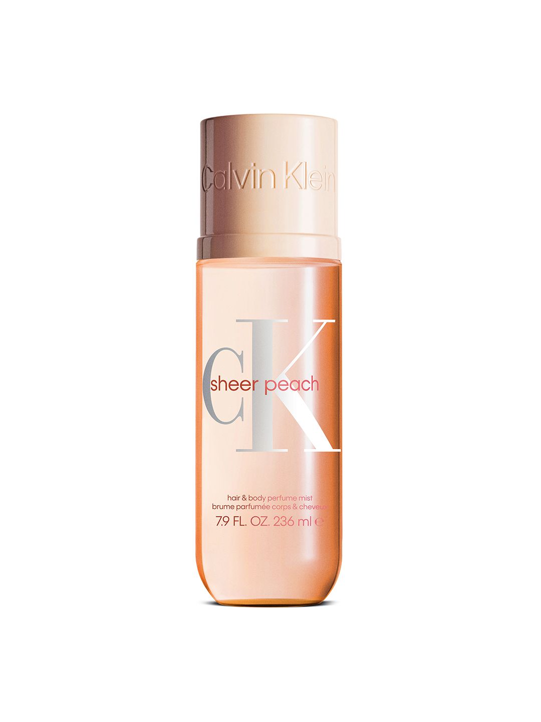 Calvin Klein Unisex CK Sheer Peach Hair & Body Perfume Mist 236ml-picture-30
