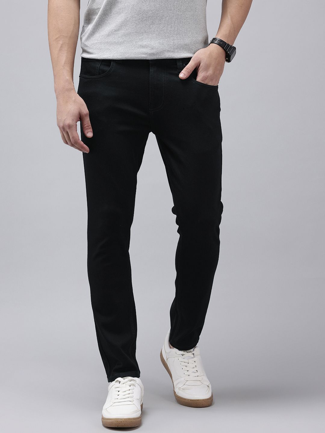 SPYKAR Men Kano Slim Fit Stretchable Jeans-picture-30