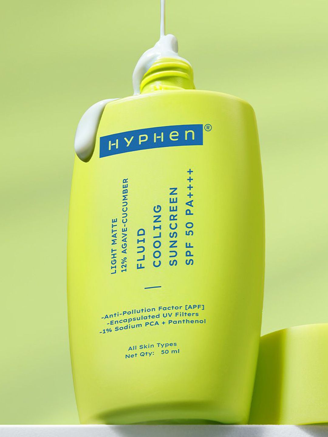 Hyphen Fluid Cooling Sunscreen SPF50 PA++++- 50 ml-image-20