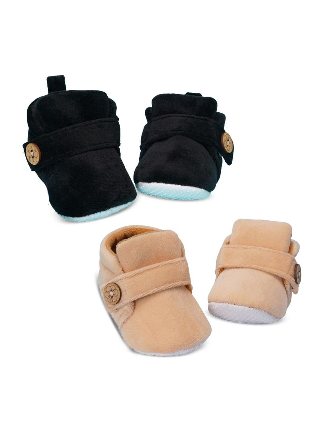 NESKA MODA Unisex Kids Cotton Booties-picture-18